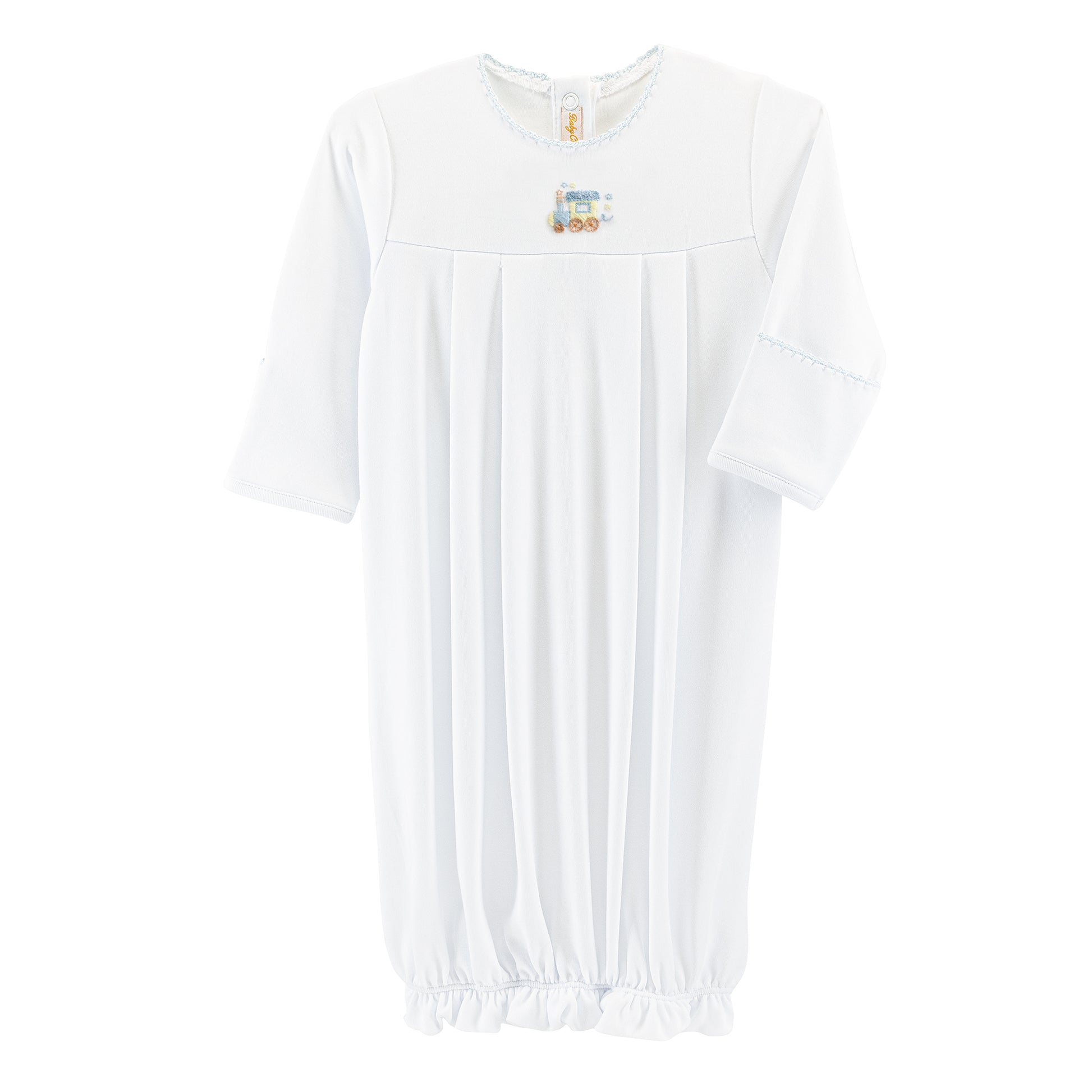 Crochet Trim Gown | Little Train