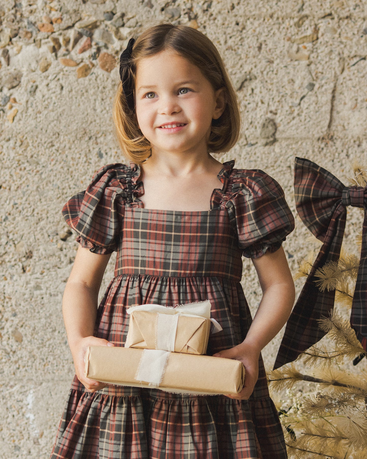 LOUELLA DRESS | WINTER TARTAN