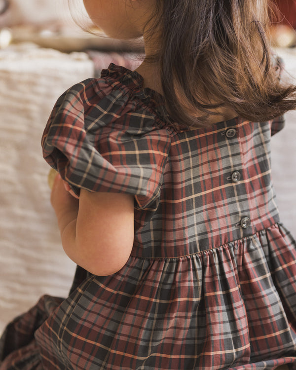 LOUELLA DRESS | WINTER TARTAN