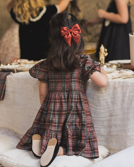 LOUELLA DRESS | WINTER TARTAN