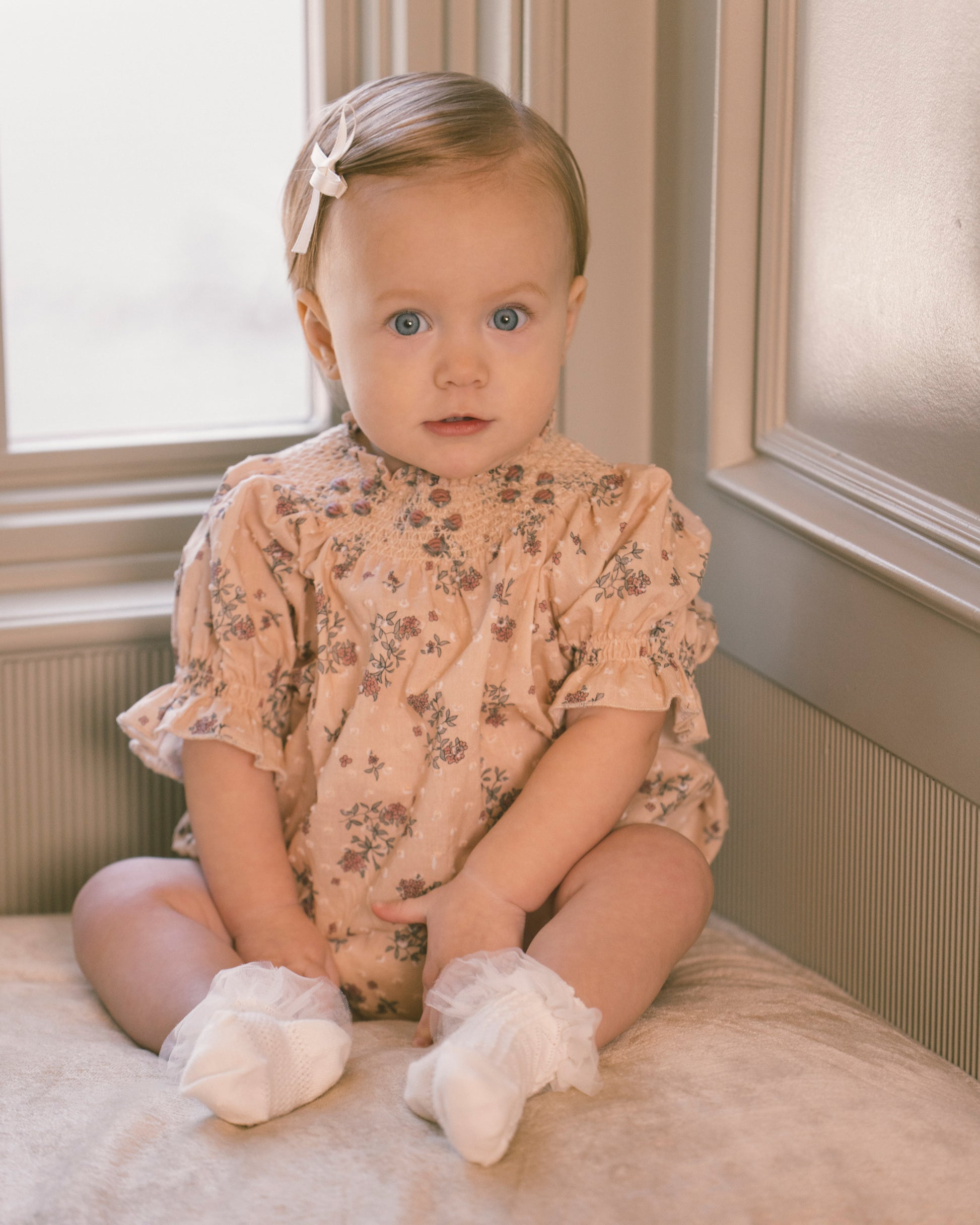 MADDIE ROMPER FRENCH FLORAL
