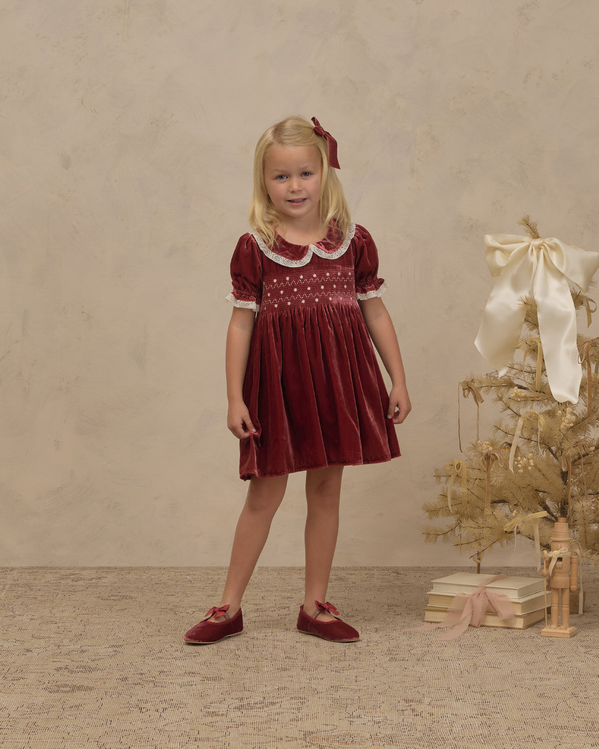 ELIZABETH DRESS RUBY