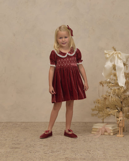 ELIZABETH DRESS RUBY