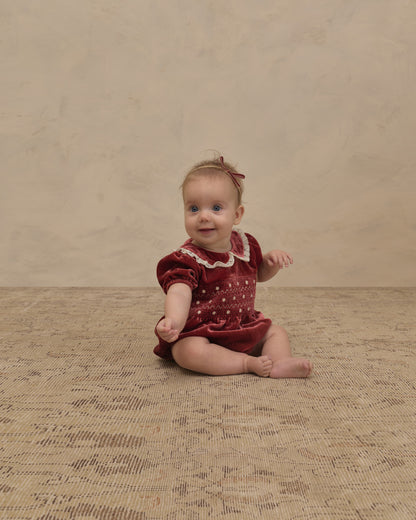 ELIZABETH ROMPER RUBY