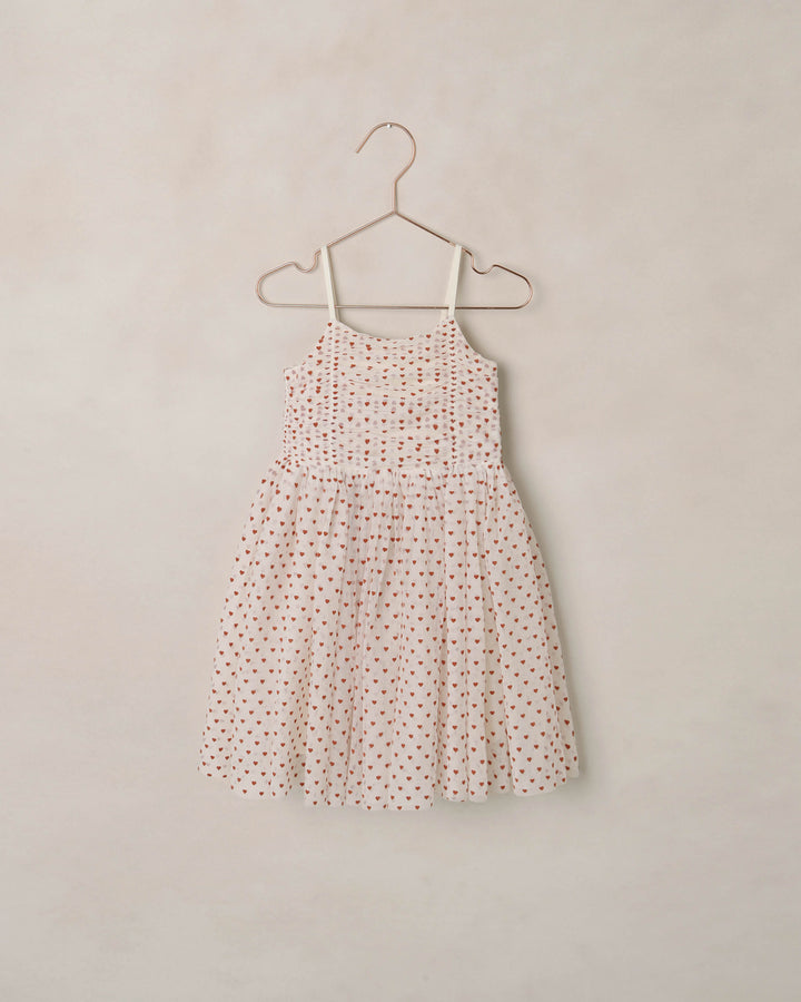 WITLEY DRESS RED HEARTS