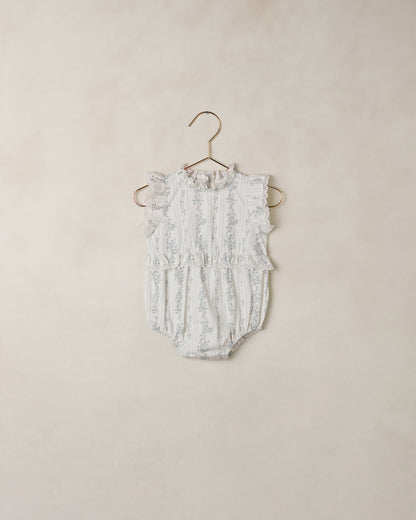 ALICE ROMPER FRENCH FLORAL STRIPE