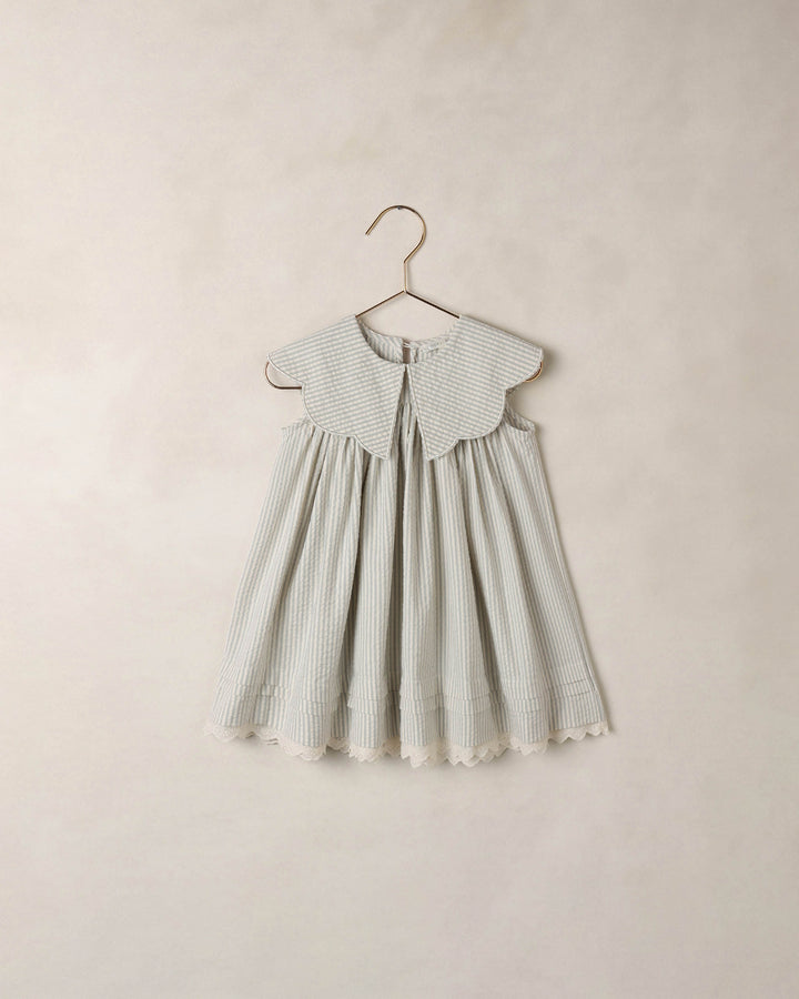 FLORENCE DRESS SKY STRIPE