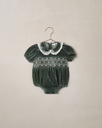 ELIZABETH ROMPER GREEN