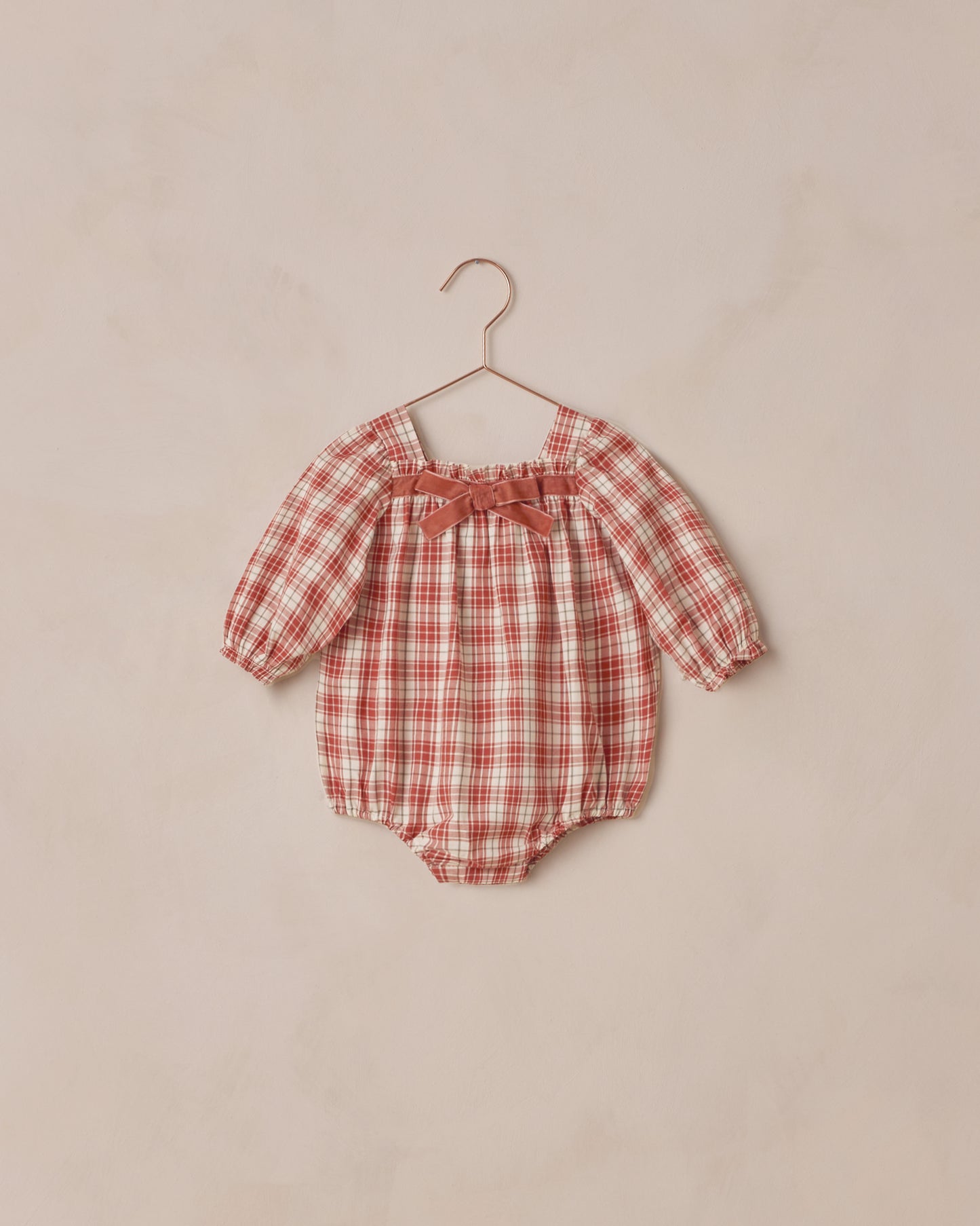 ANNETTE ROMPER | HOLIDAY TARTAN