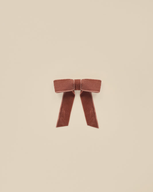 VELVET BOW || POPPY