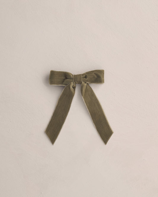VELVET BOW | PINE