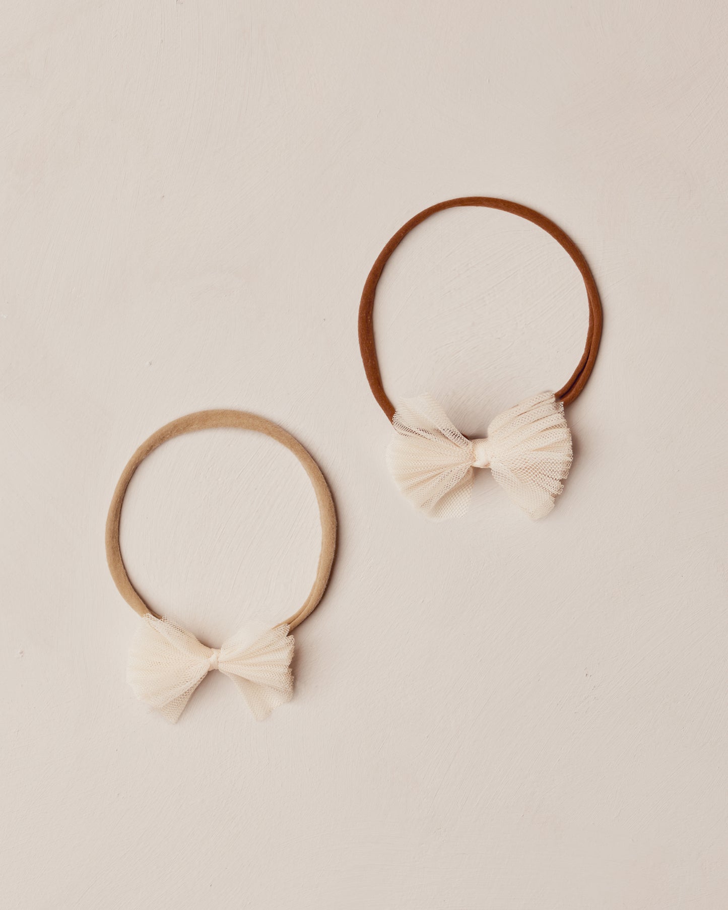 FLUTTER TULLE HEADBAND | ANTIQUE