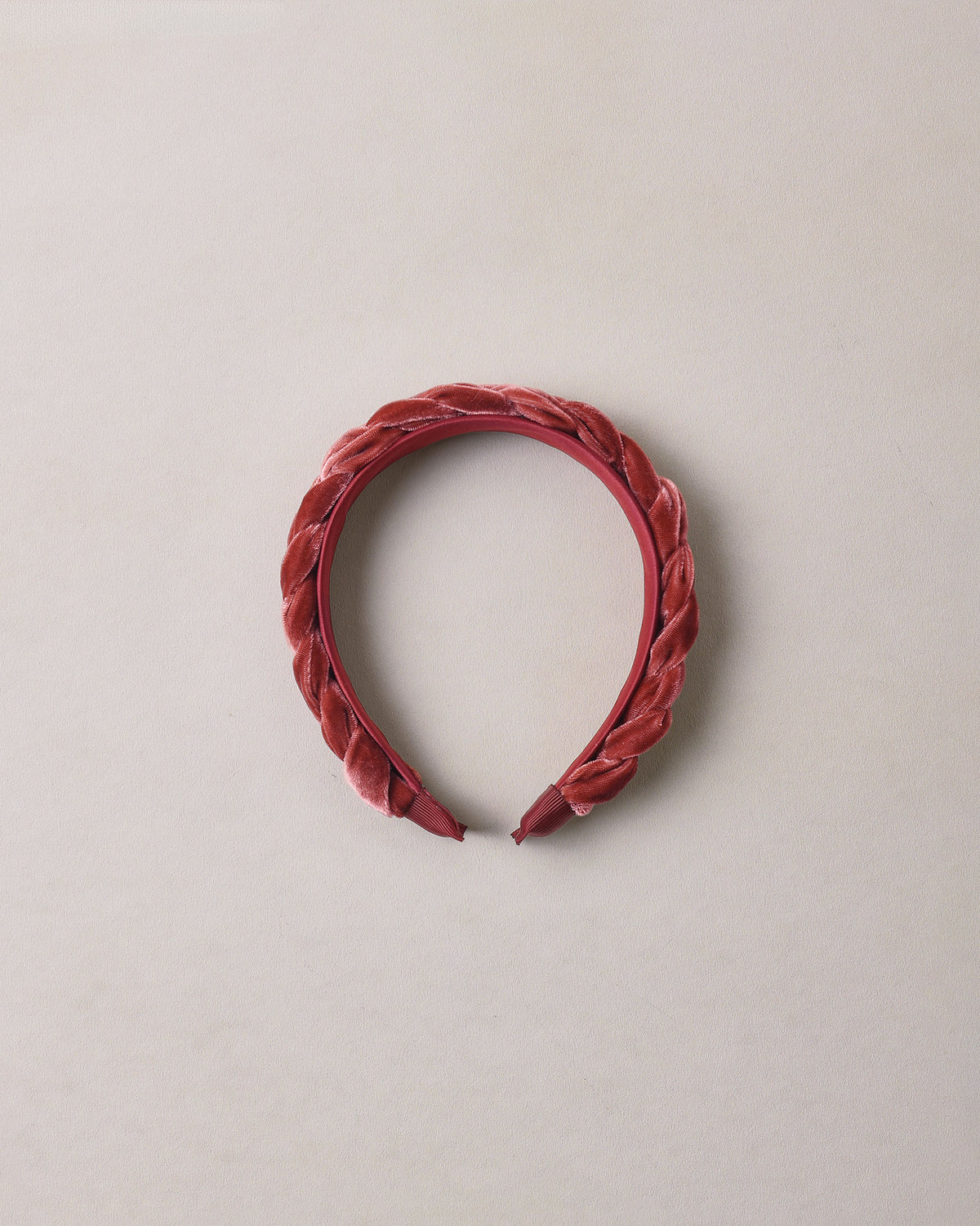 BRAIDED HEADBAND | RUBY