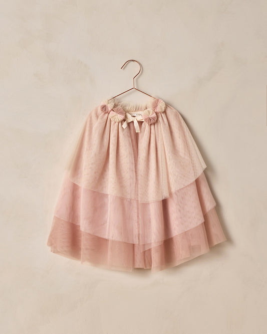 TULLE CAPE | PINK OMBRE