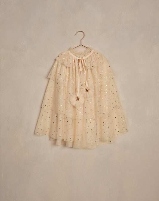 TULLE CAPE || CHAMPAGNE STARS