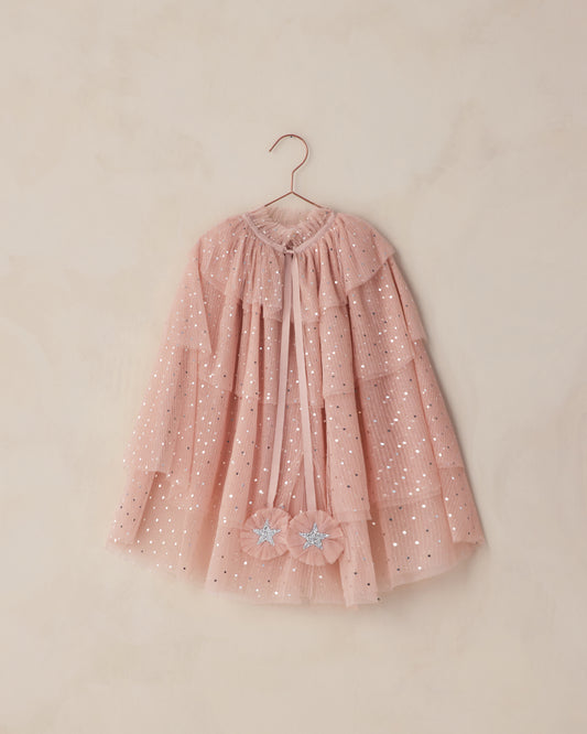 TULLE CAPE | ROSE