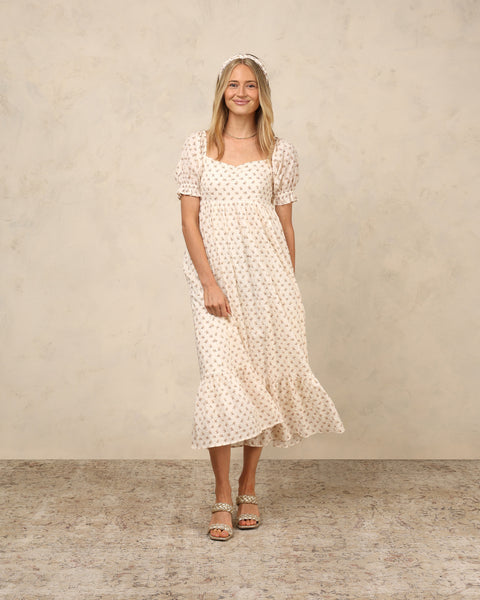 キッズワンピース・オールインワン Chloe FW22 FLOWER EMBROIDERY DRESS (C02332B_859) WOMEN'S CHLOE DRESS | IRIS – Magpies Nashville