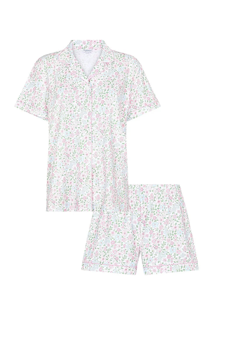 Women's English Garden Short Pajama Set