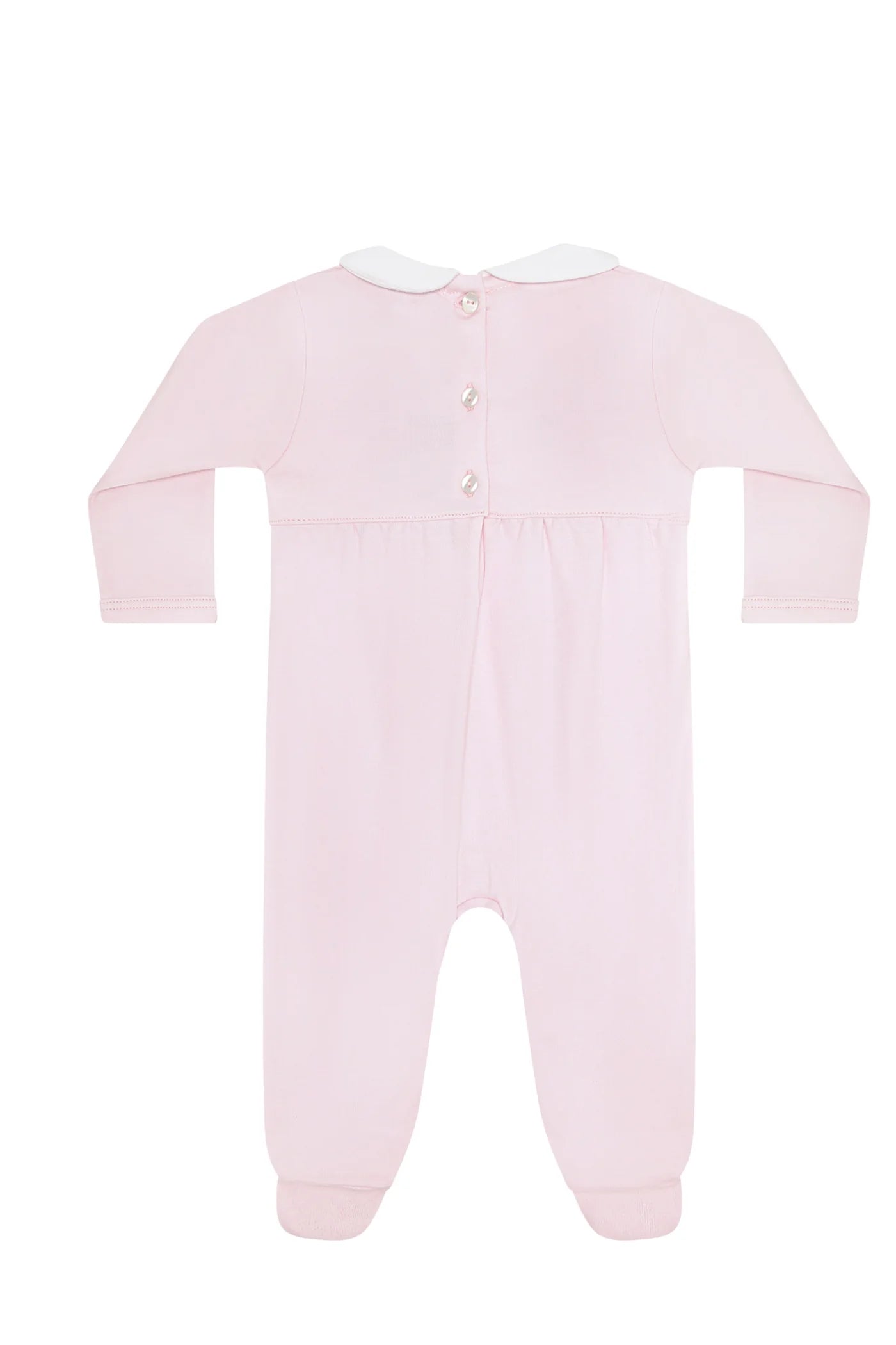 Charming Bows Embroidery Footie