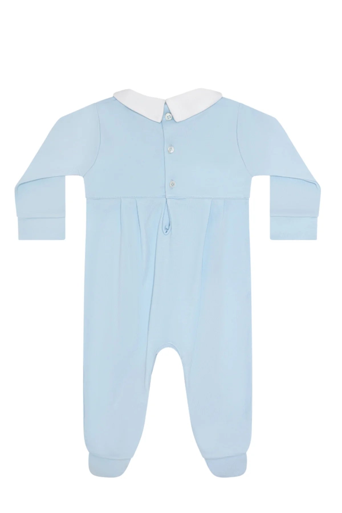 Mini Voyages Embroidery Footie