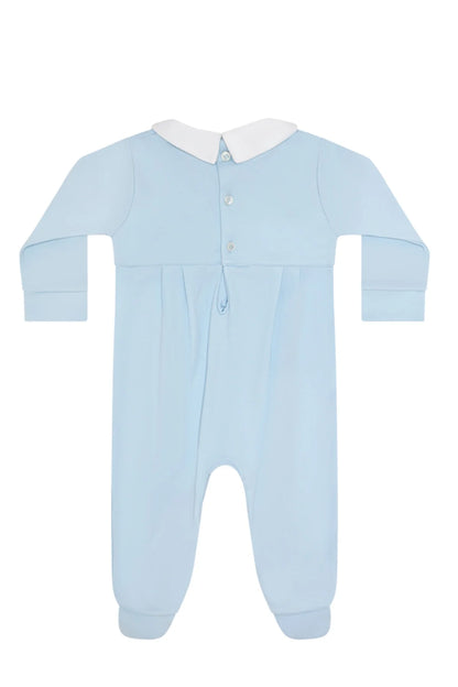 Mini Voyages Embroidery Footie