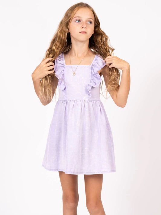 Torrin Smocked Dress | Lavender
