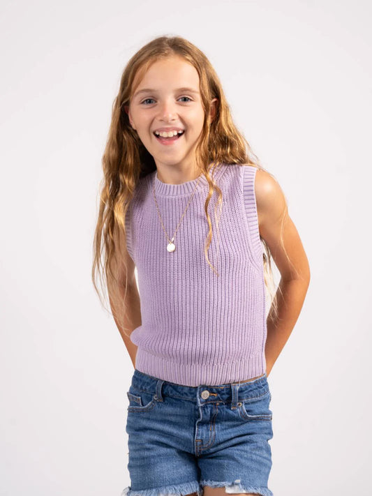 Torrin Shell Sweater | Lavender