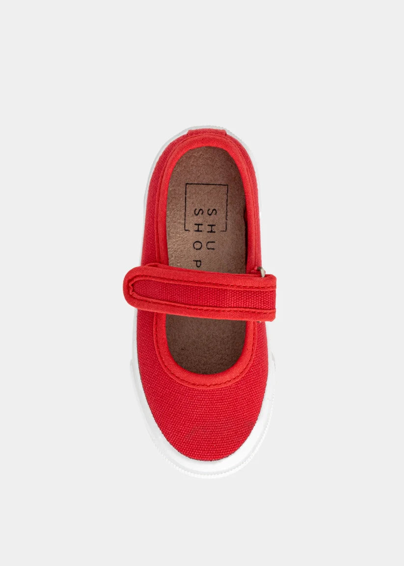 Olivia Mini Toddler Sneakers | Red