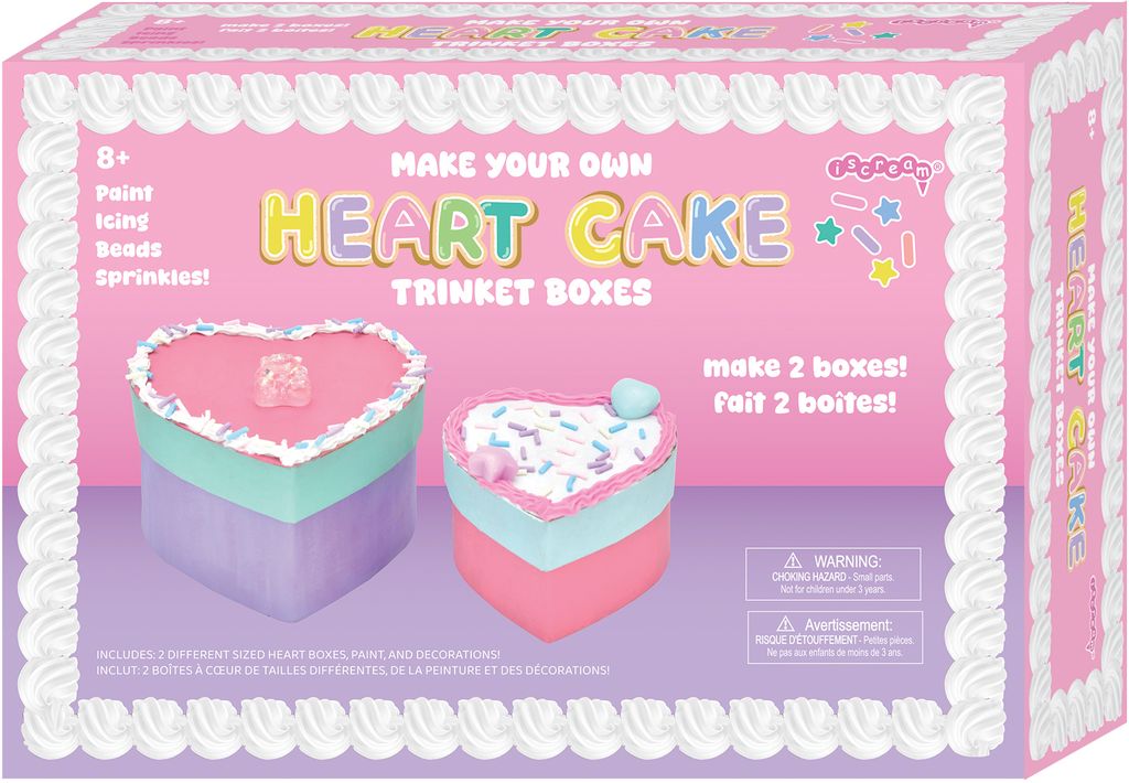 Make Your Own Heart Cakes