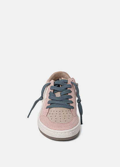 Paz Mini Sneaker | Pink Suede