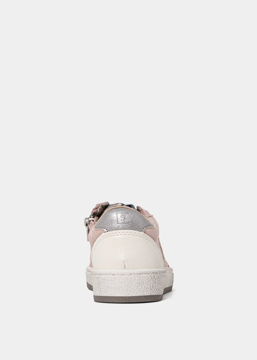 Paz Mini Sneaker | Pink Suede