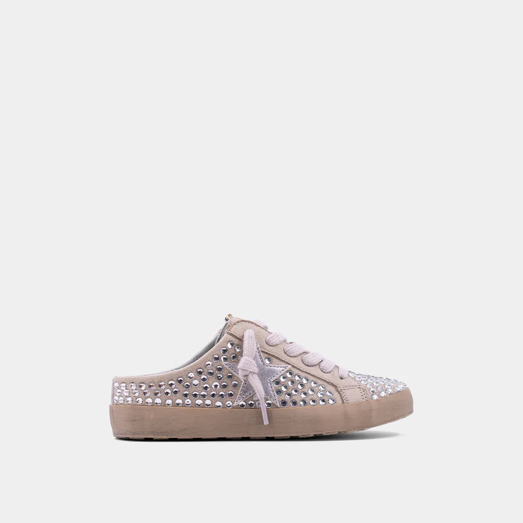 Mini Crystal Mule Sneaker