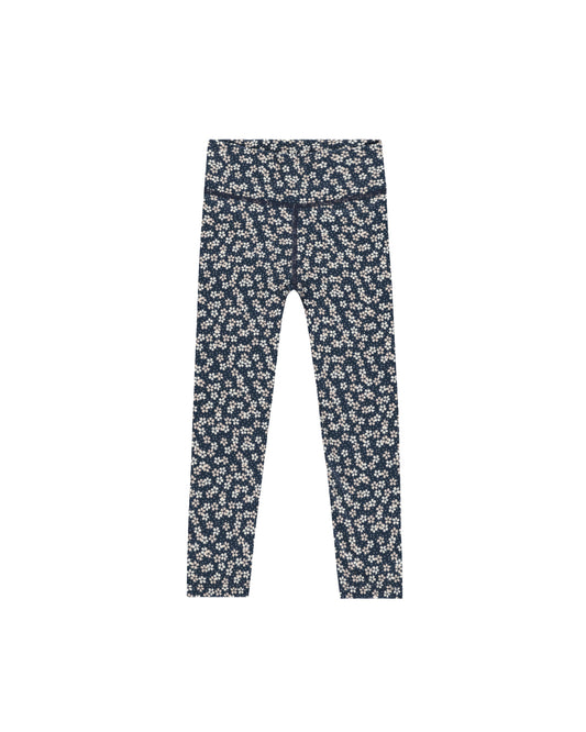 BASIC LEGGING | BLUE FLORAL