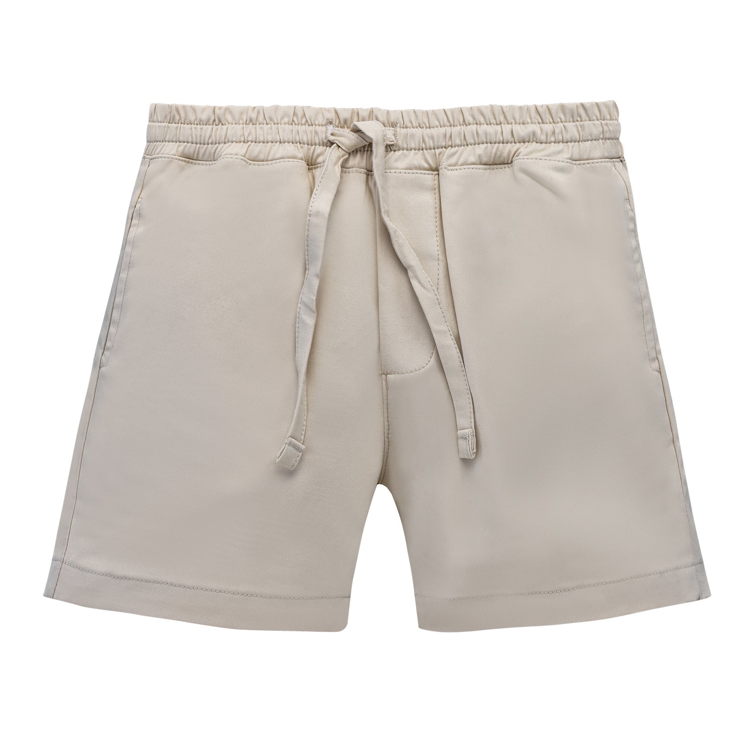 khaki solid short