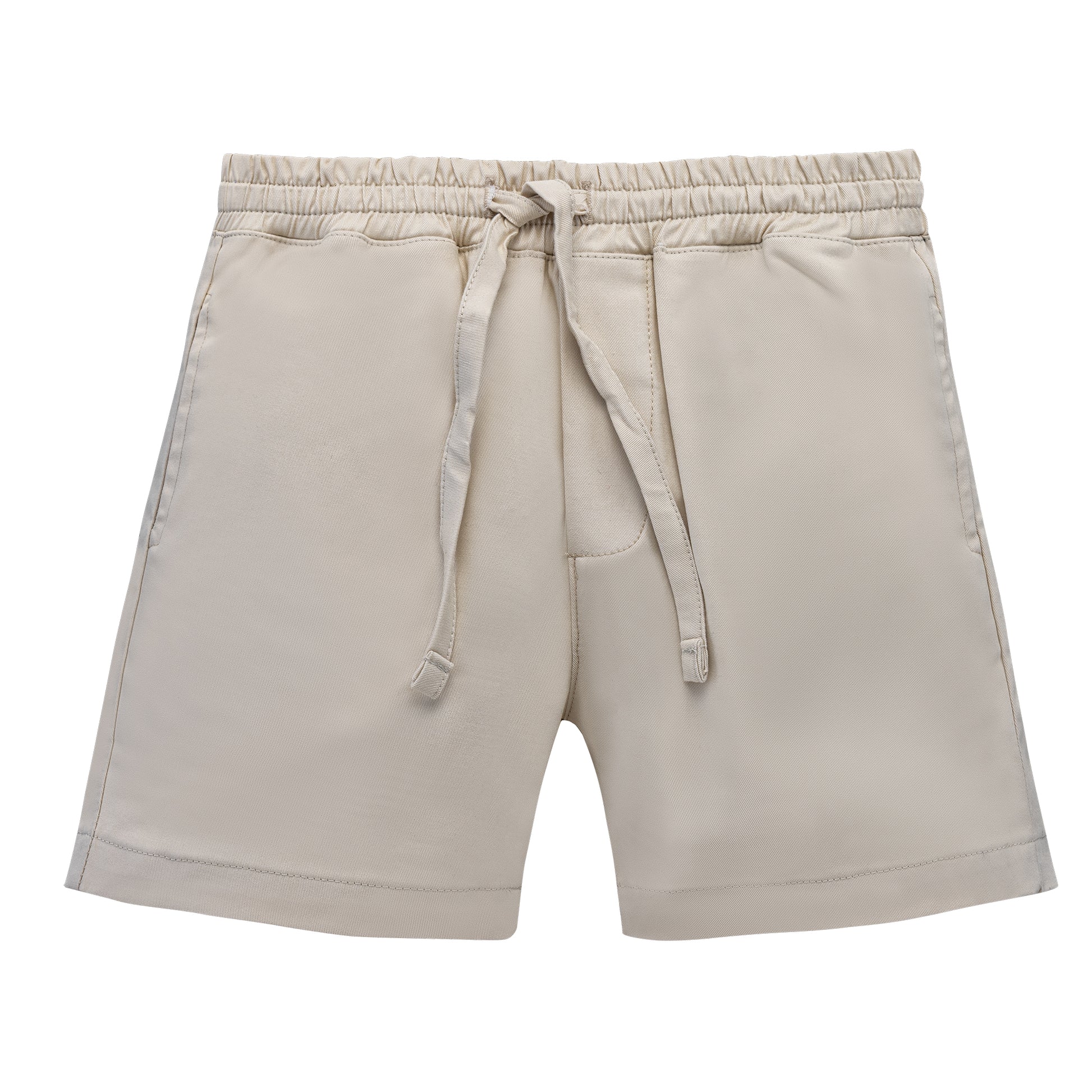 khaki solid short