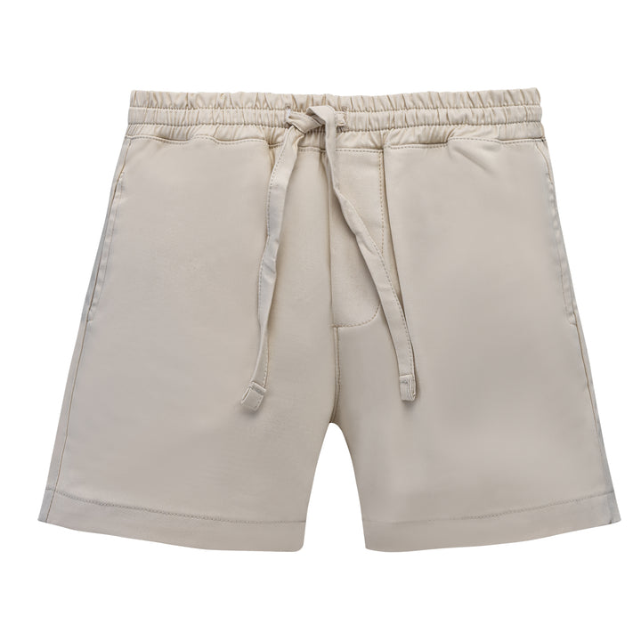 khaki solid short