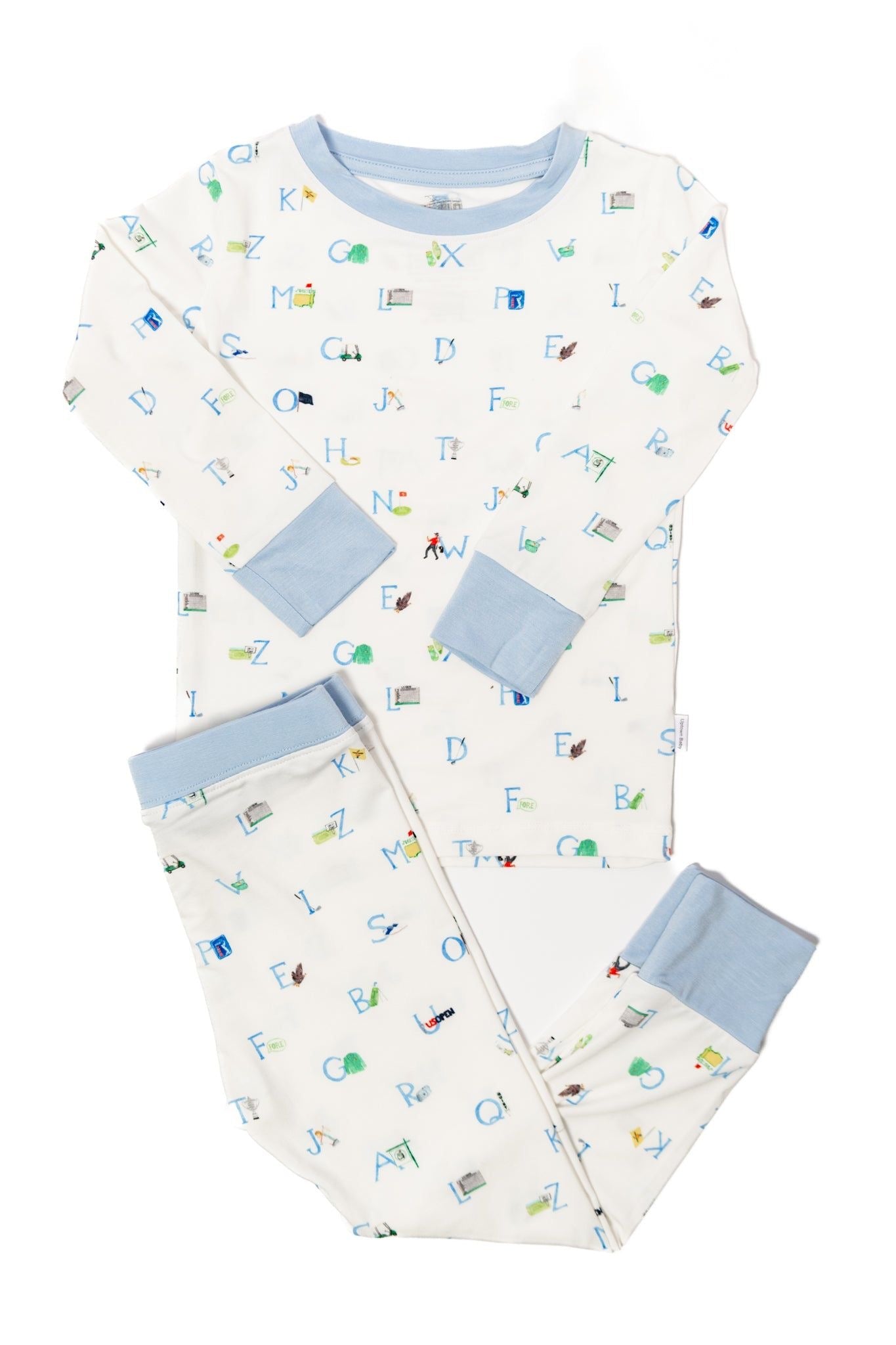 Long Sleeve Pajama Set | Golf ABCs