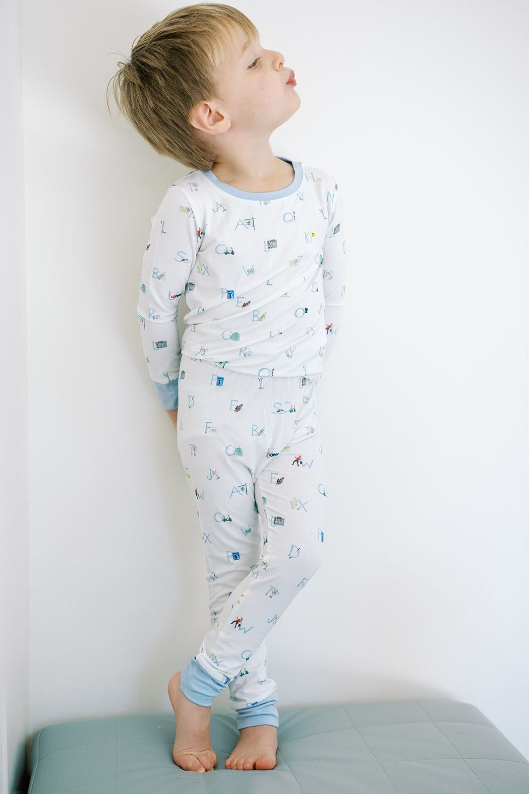 Long Sleeve Pajama Set | Golf ABCs