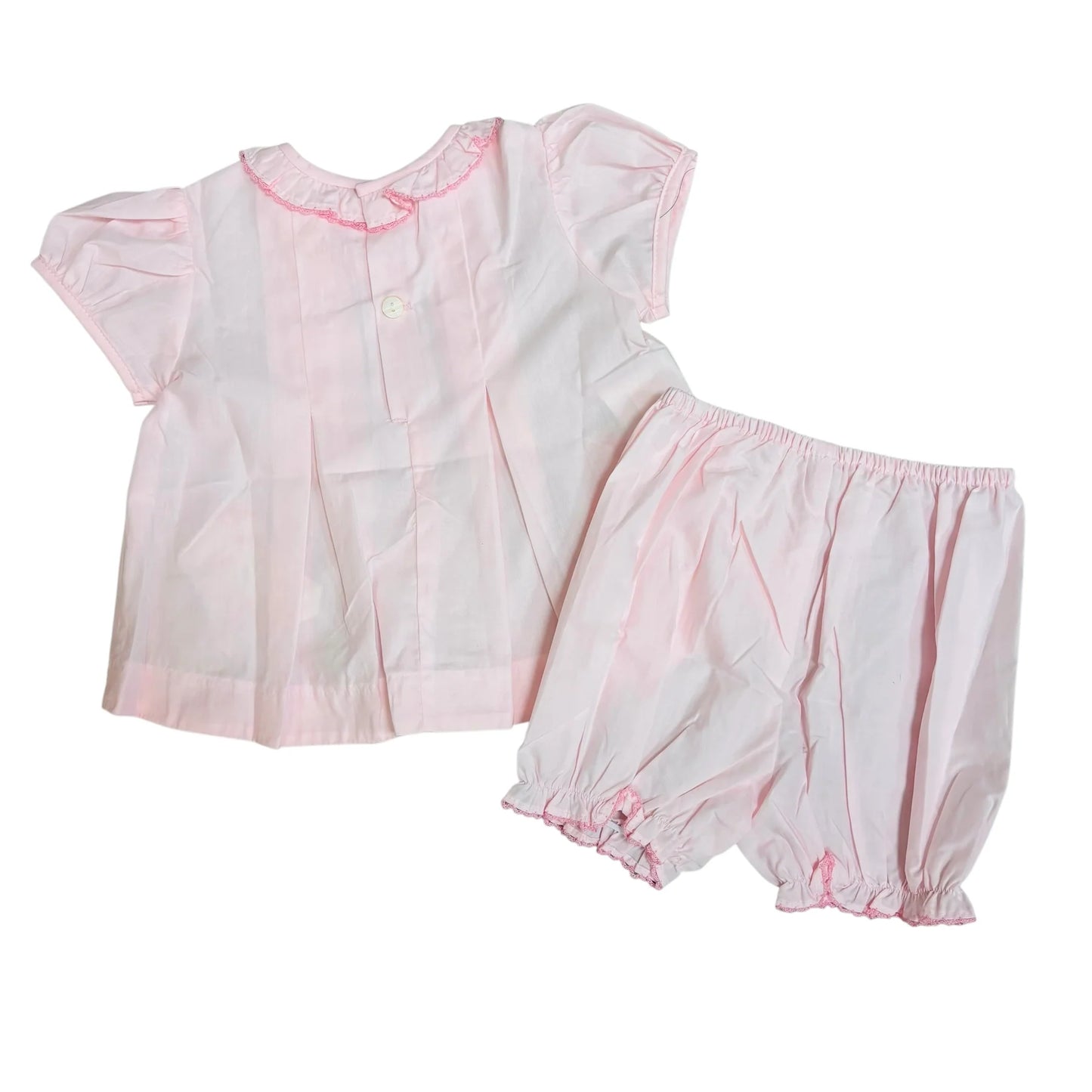 Pink Reese Bloomer Set | Three Dolls