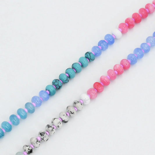 Pink Sand Gemstone Necklace