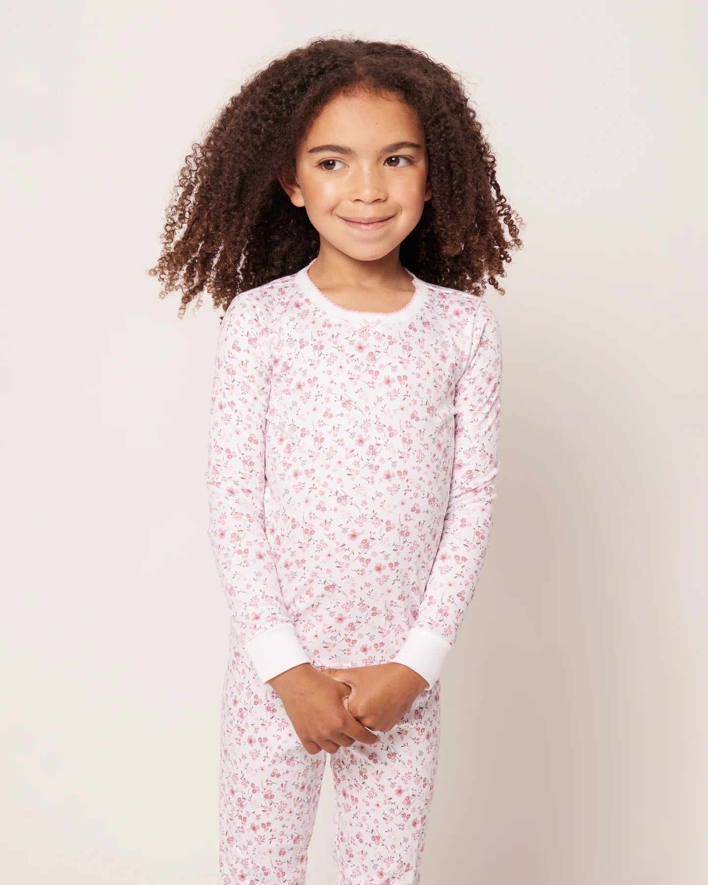 Kid's Pima Snug Fit Pajama Set | Dorset Floral