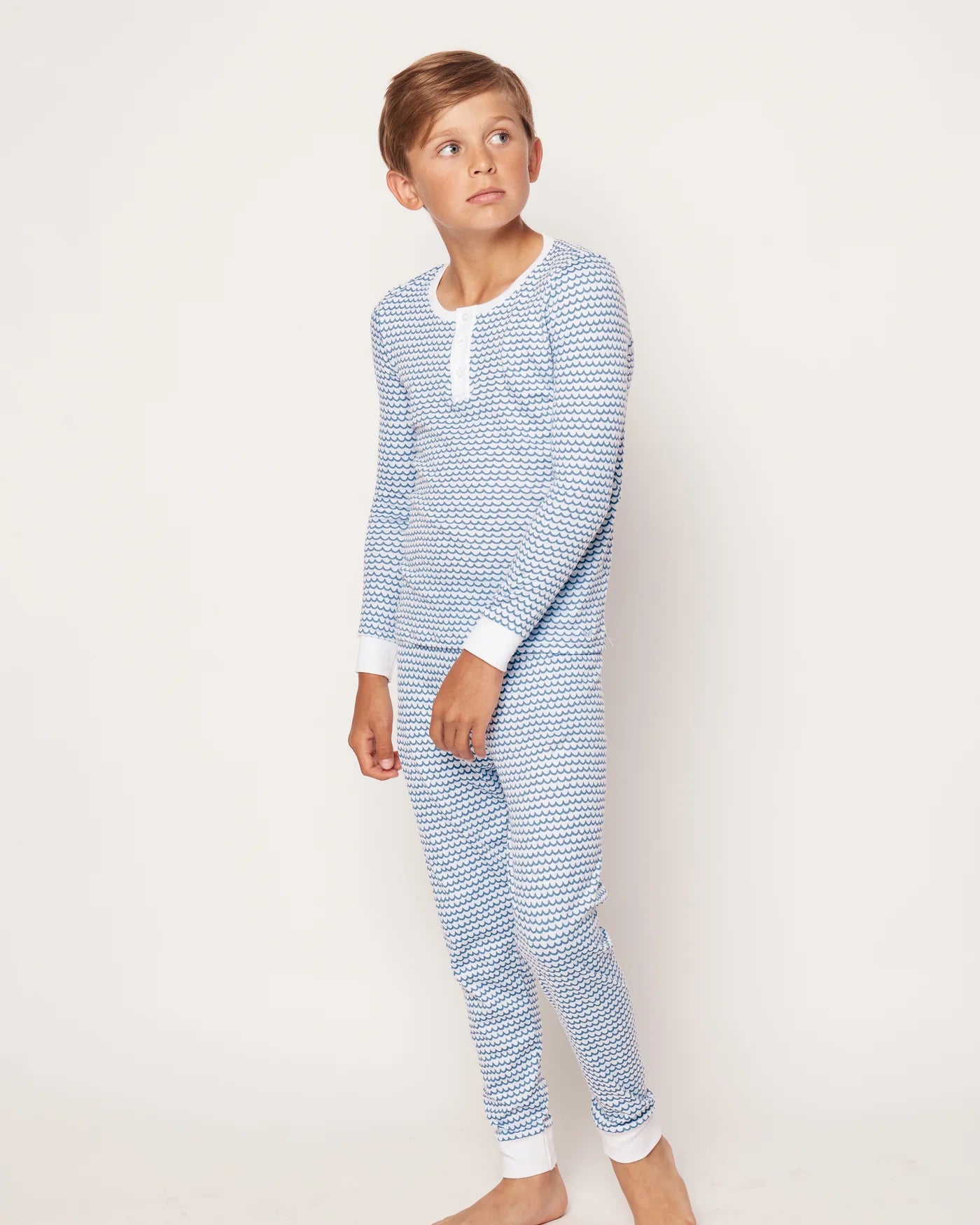 Kid's Pima Snug Fit Pajama Set | La Mer