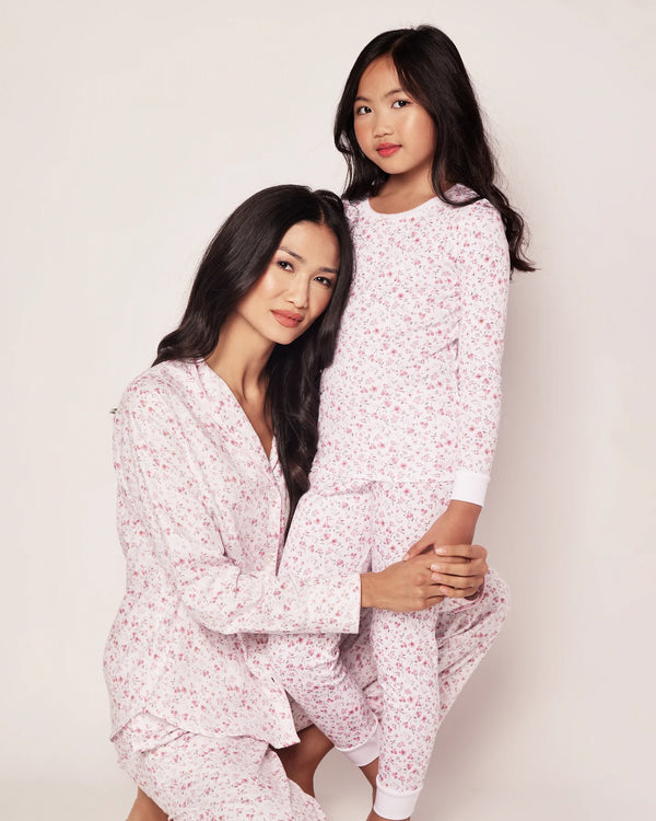 Kid's Pima Snug Fit Pajama Set | Dorset Floral