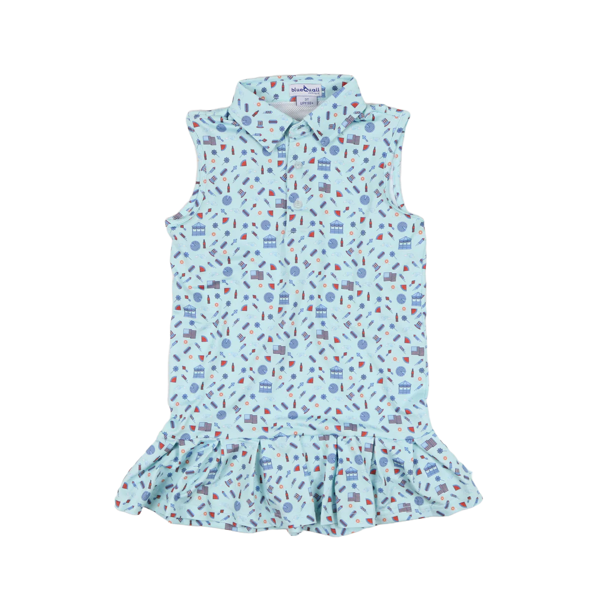 Stars and Stripe Polo Sleeveless Dress