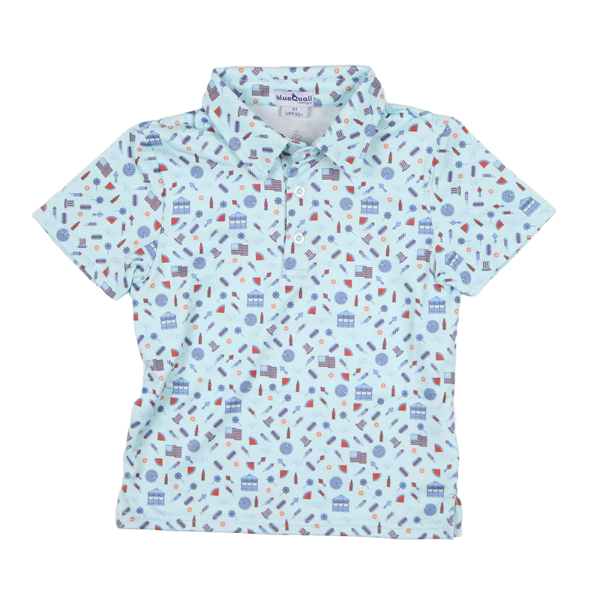 Stars & Stripes Polo Short Sleeve Shirt