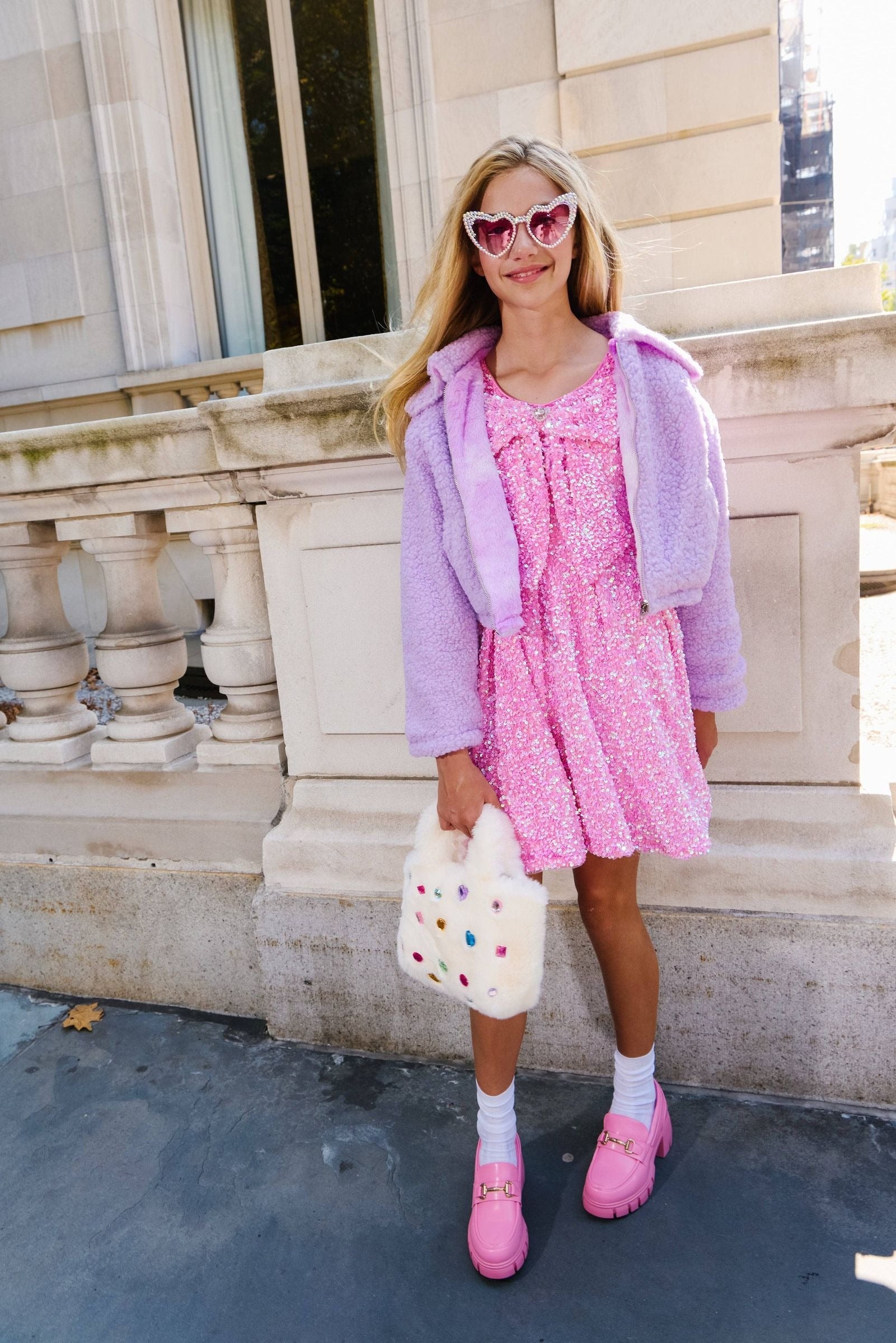Pretty in Pink Bow Dress