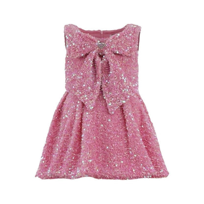 Pretty in Pink Bow Dress