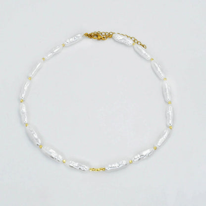 Princess Pearl Necklace with Star Charm