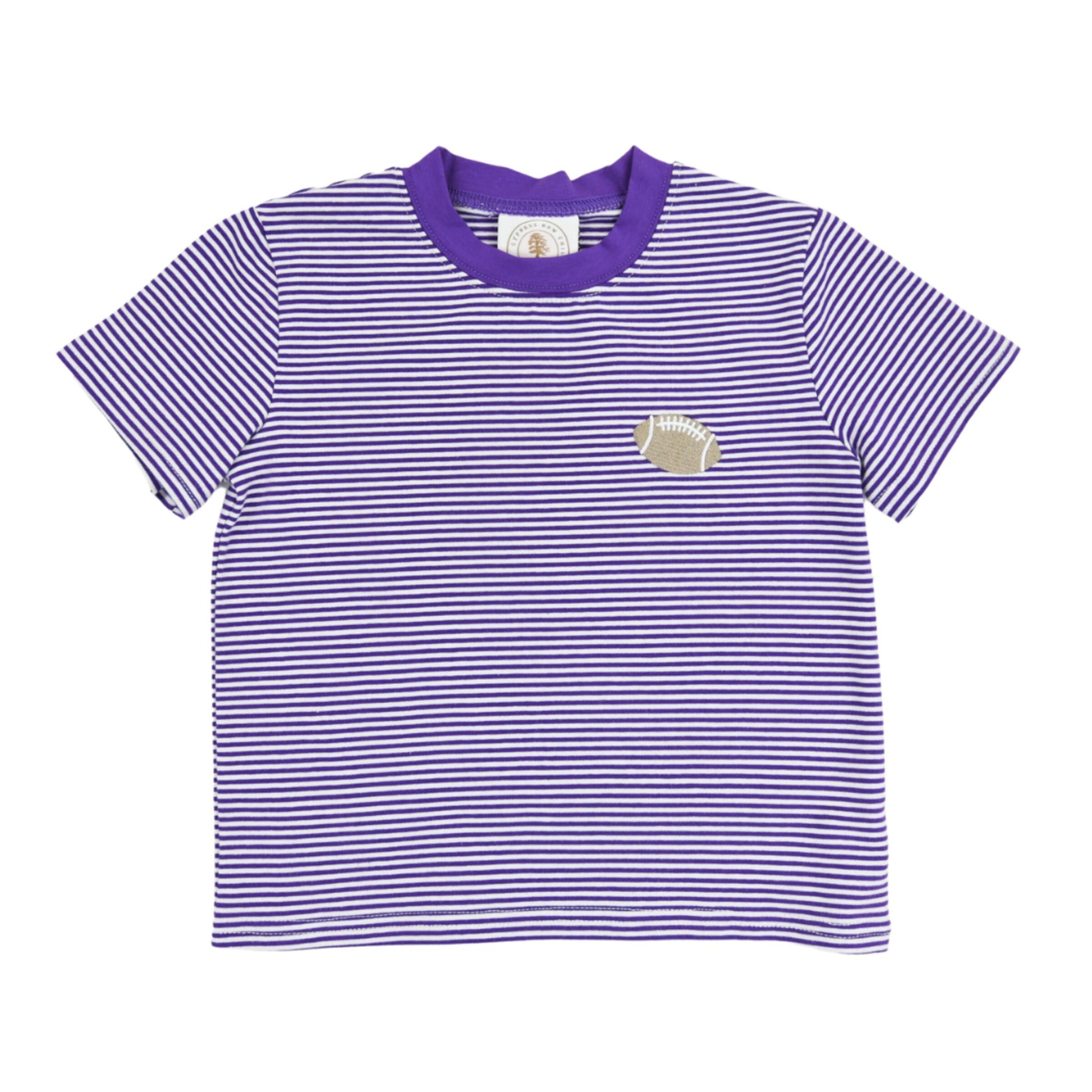 Purple Stripe Tailgate T-shirt