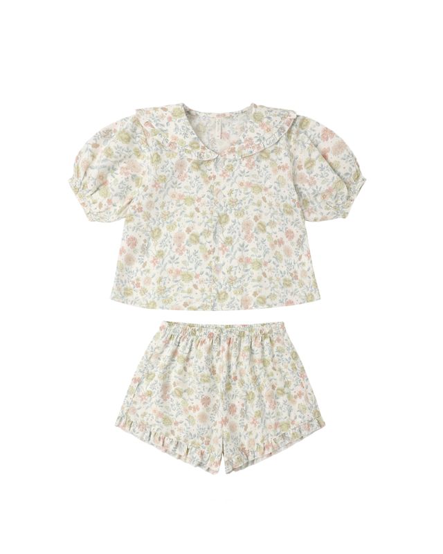 DELILAH PAJAMA SET CITRON BLOOM